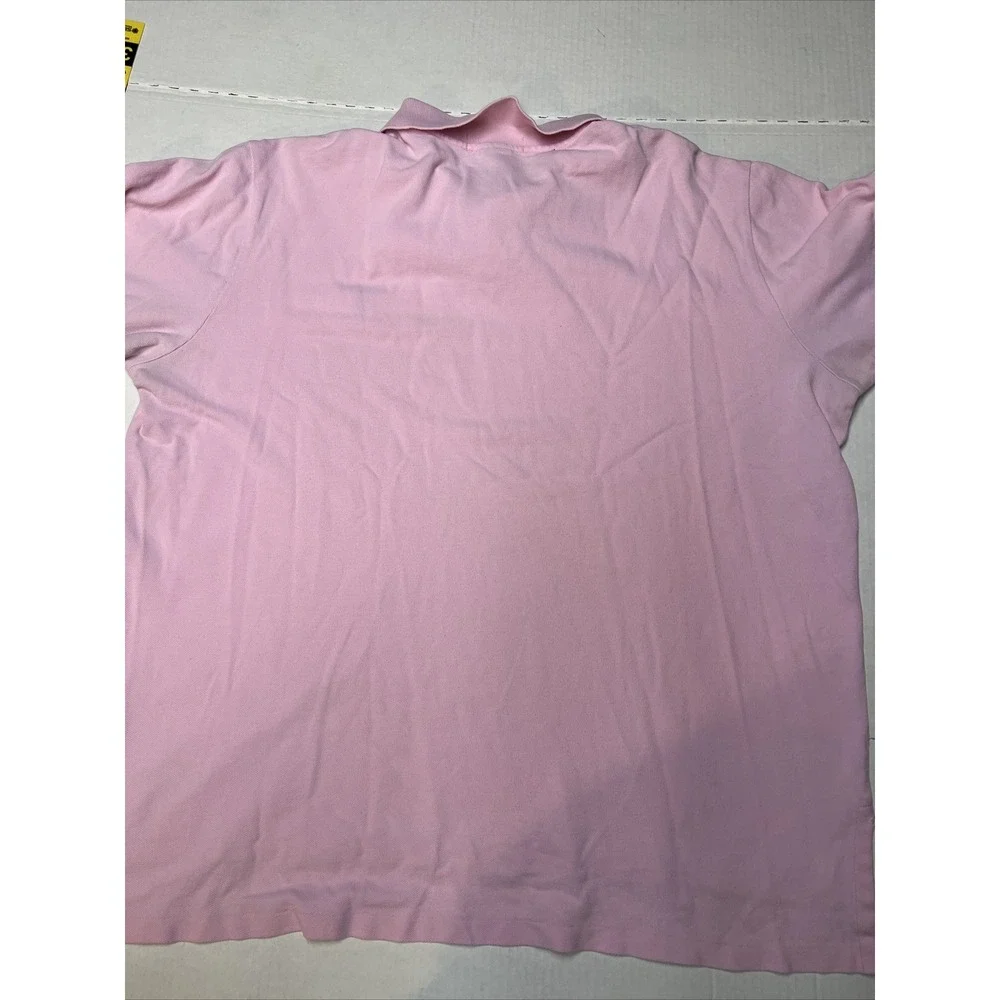 Vintage‎ Polo Ralph Lauren Polo Shirt Men's XXL Pink Blue Pony Rugby See Details